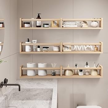 K⭐︎H⭐︎A Amazon.com: Fixwal Nursery Bookshelves, 32in Floating